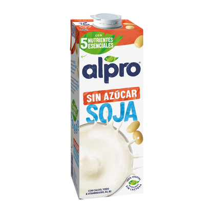 Bebida de Soja sin azúcares  Alpro 1 Litro