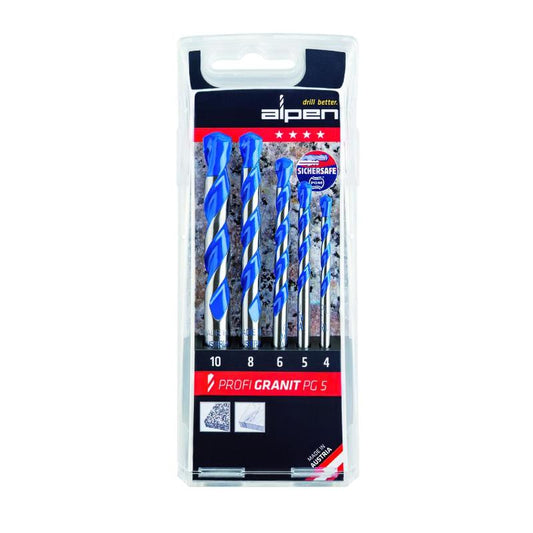 Estuche Brocas Alpen Granito  5 Piezas_0