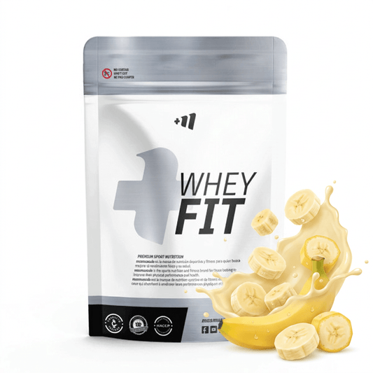 Whey Fit - 1kg - Platano - Aumenta La Masa Muscular - Masmusculo_0