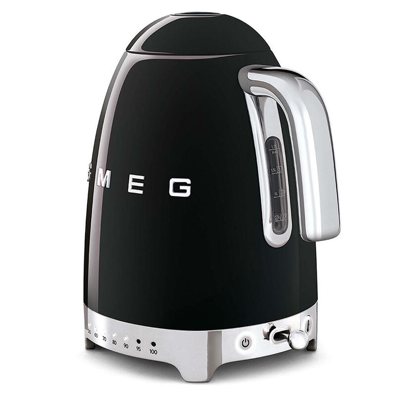 Hervidor Agua Smeg Klf04bleu Negro·_0