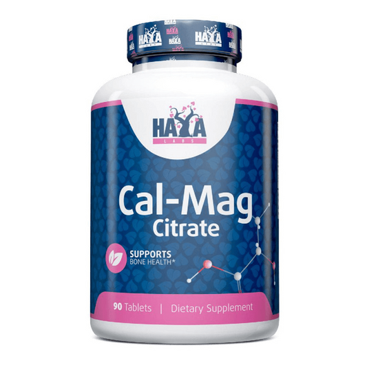 Calcio Y Citrato De Magnesio - 90 Tabletas - Minerales - Haya Labs_0