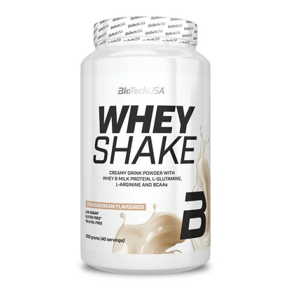 Whey Shake - 1kg - Cookies &amp; Cream - Proteina De Suero Whey - Biotech Usa_0