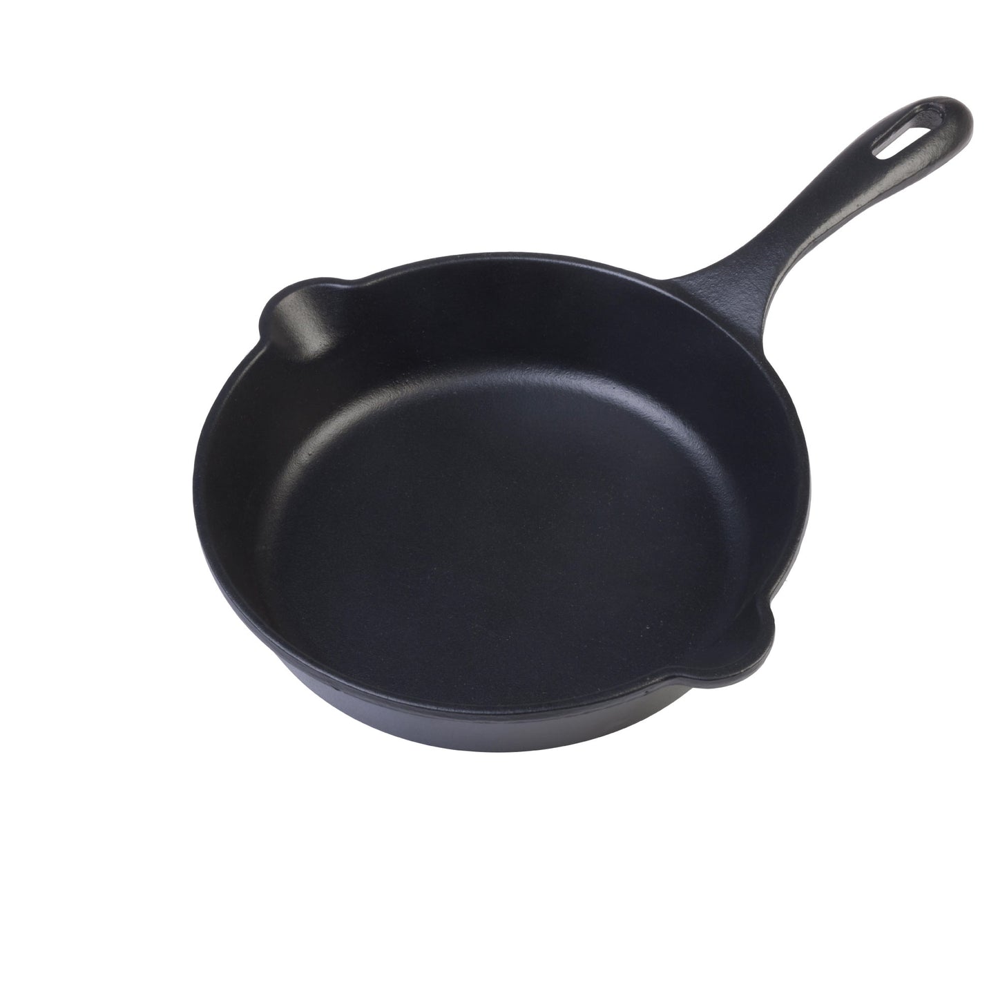 Victoria Sartén Hierro Fundido Esmaltado Inducción 20cm, Apta Fuego, Barbacoa, Horno Cast Iron Skillet, 31923, Negro_0