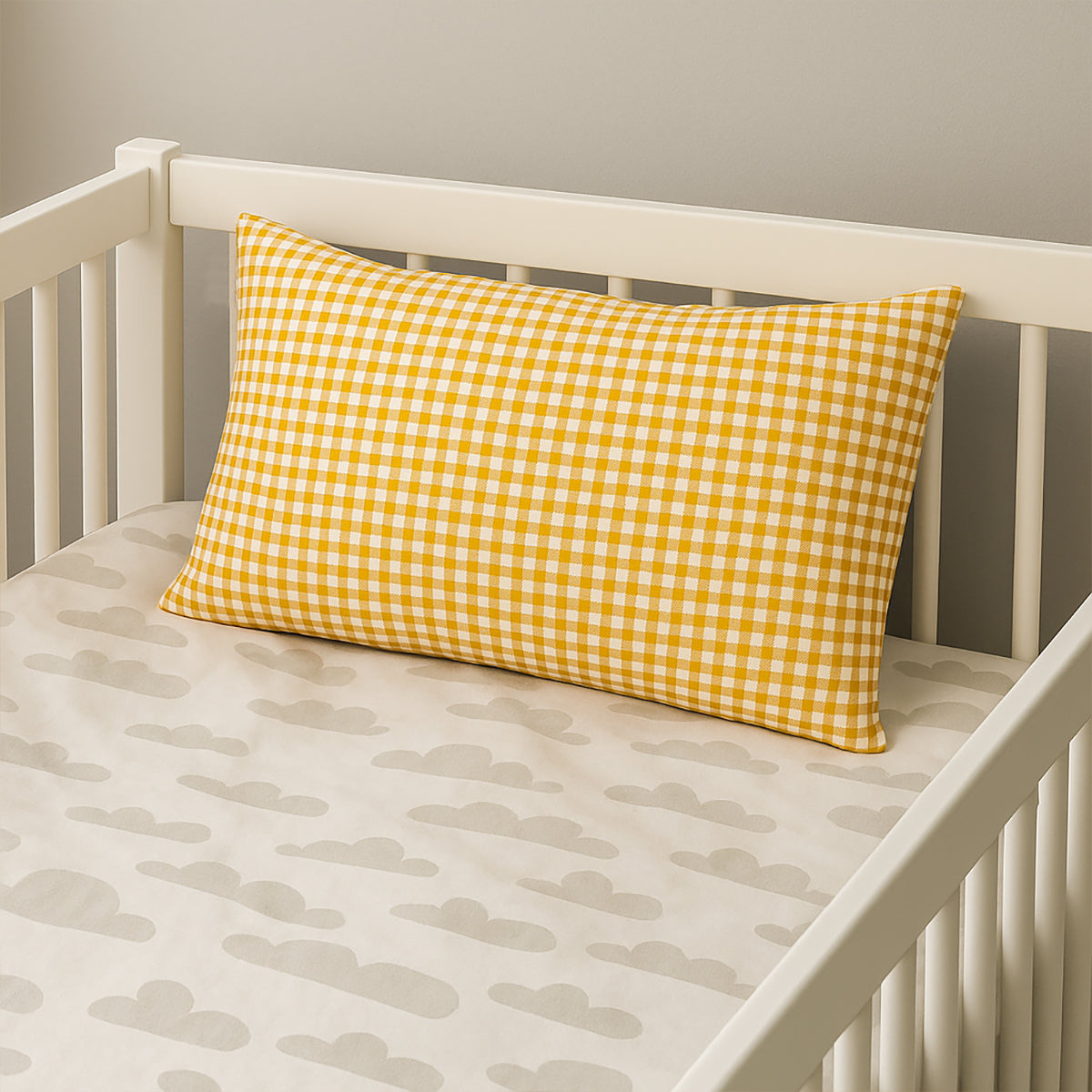 Cojín Rectangular De Algodón Orgánico Vichy