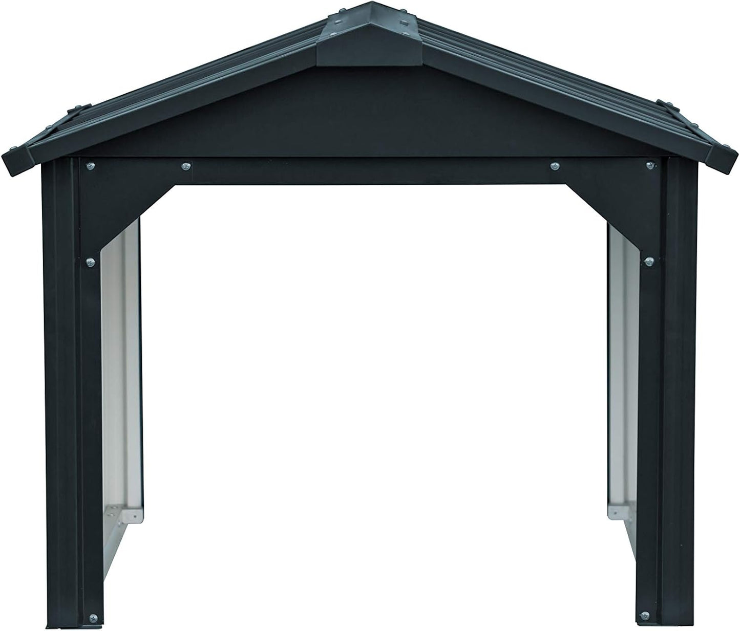 Duramax - Caseta Cobertizo Jardín - Roboshed  - Metal - Color Gris Antracita_4