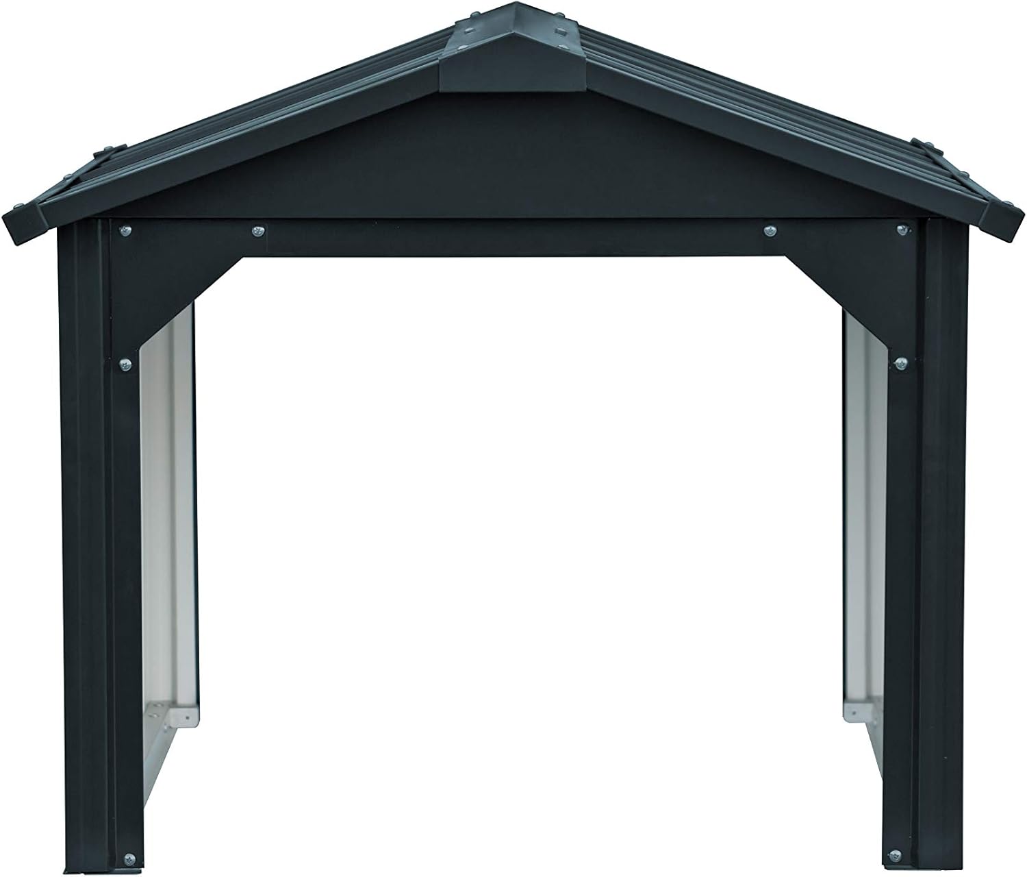 Duramax - Caseta Cobertizo Jardín - Roboshed  - Metal - Color Gris Antracita_4