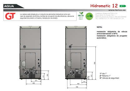 Bricosol Estufa De Pellets Hidromatic 12 De Ferlux_3
