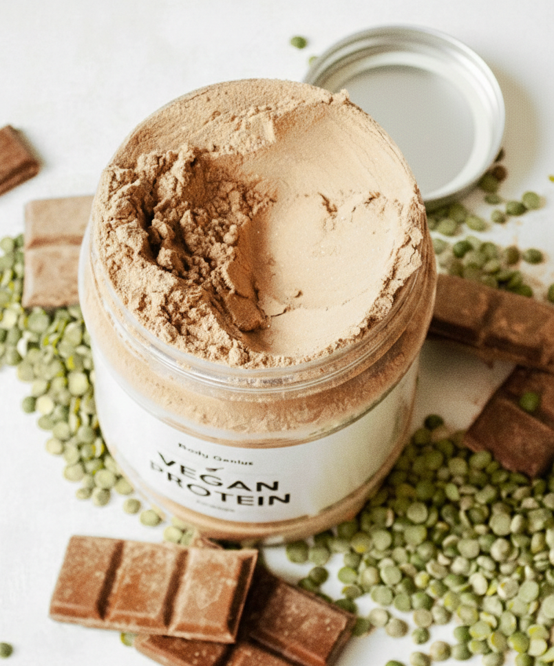 Vegan Protein - 340g - Sabor Chocolate_1