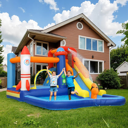 Aiyaplay Castillo Hinchable Grande Con Soplador 5 En 1 360x250x195 Cm Multicolor_1