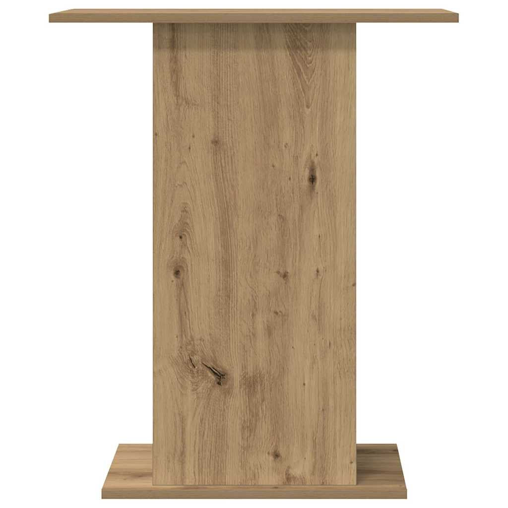 Vidaxl Soporte Para Acuario De Roble Artesanal, 36 X 60,5 X 72,5 Cm, Madera De Ingeniería_3
