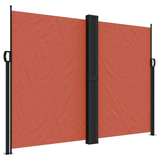 Vidaxl Toldo Lateral Retráctil Terracota 180x1000 Cm_0