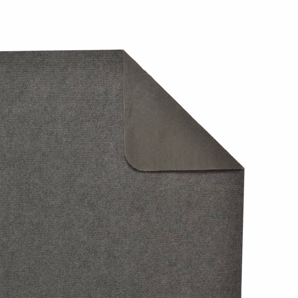 Vidaxl Alfombra De Pasillo Gris Antracita 80x180 Cm_3