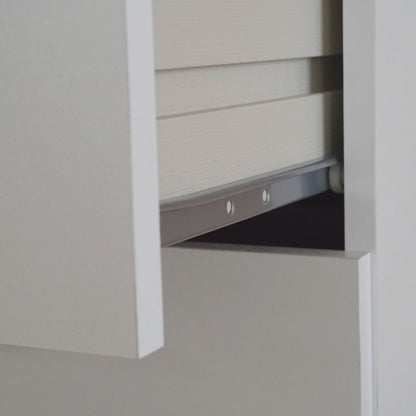 Cómoda Dormitorio, Cajonera 4 Cajones, Sinfonier 78x74x40 Cm (alto X Ancho X Profundo), Briebe, Nova, Blanco_4