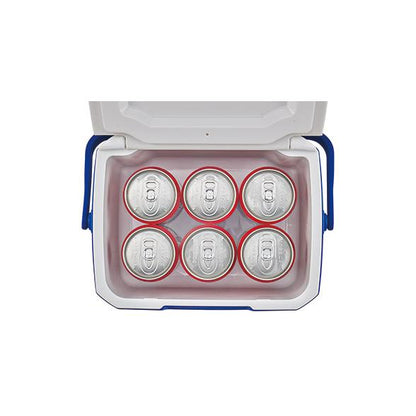 Nevera Rígida Azul y Blanca Coleman 4,7L