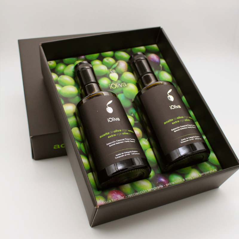 iOliva | Aceite De Oliva Virgen Extra |  Variedad Hojiblanca | Olivar Tradicional | Estuche 1l_0