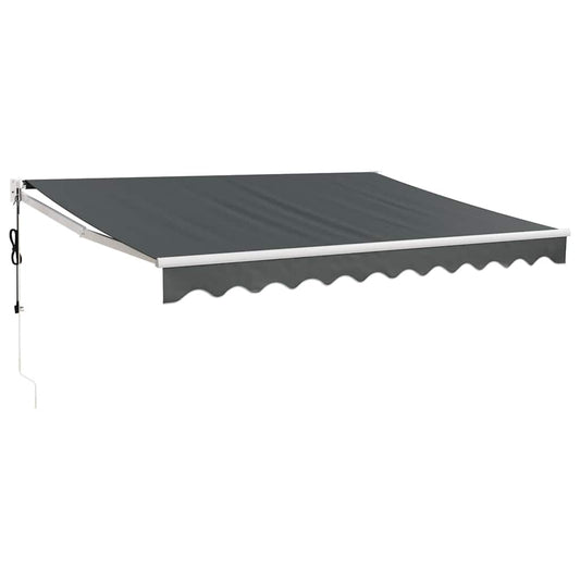 Toldo Retráctil Automático Gris Antracita 3x2,5 M_0