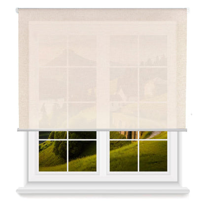 Estor Lino 180x150cm Translúcido Enrollable Wellhome_0