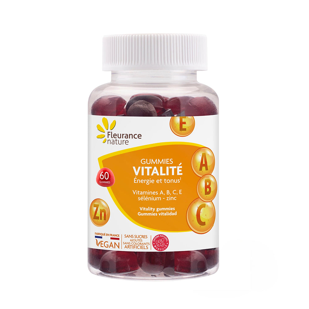 Gummies Vitalidad Fleurance Nature 60 Unidades_0
