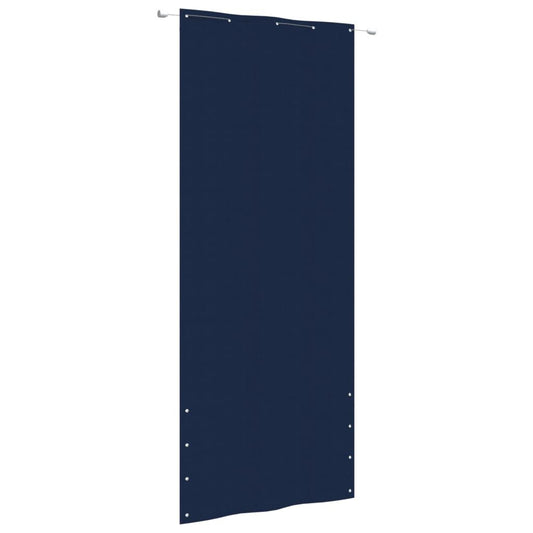 Vidaxl Toldo Para Balcón De Tela Oxford Azul 100x240 Cm_0