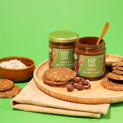 Crema de avellanas y cacao