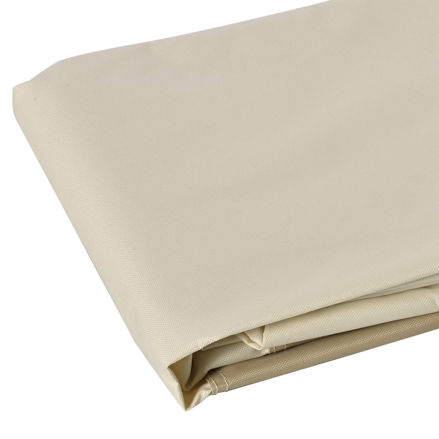 Outsunny Funda Para Sillas Apilables 90x70x115 Cm Impermeable Oxford 600d Beige_4