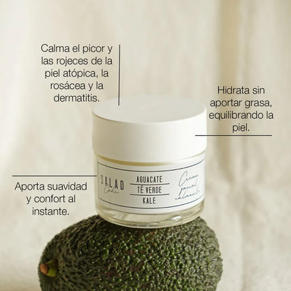 Crema Facial Hidratante Y Calmante, Salad Code