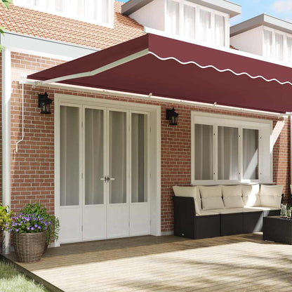 Toldo Retráctil Manual Burdeos 600x300 Cm_2