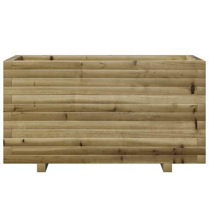 Jardinera Madera De Pino Impregnada 90x40x49,5 Cm_4