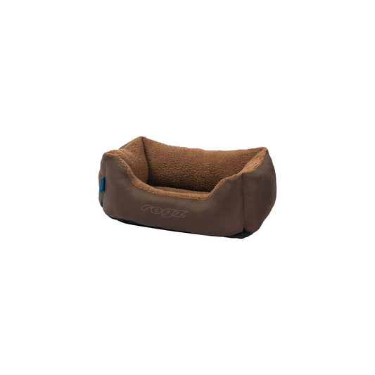 Cama Para Perro Rogz Cape Town 56x35x22cm Marrón Chocolate Talla S (8-14kg)_0
