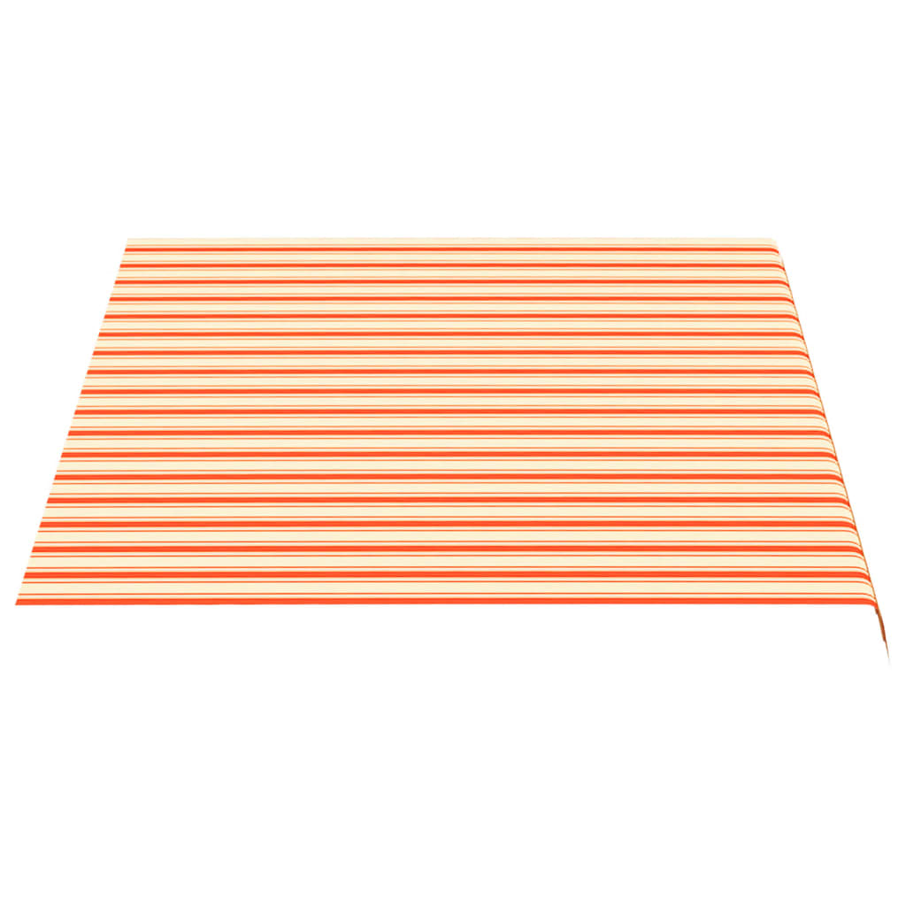 Tela De Repuesto Para Toldo Amarillo Y Naranja 3,5x2,5 M Poliéster_3