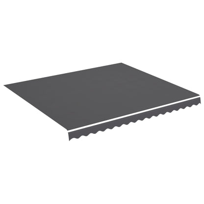 Tela De Repuesto Para Toldo Gris Antracita 4x3,5 M Poliéster_0