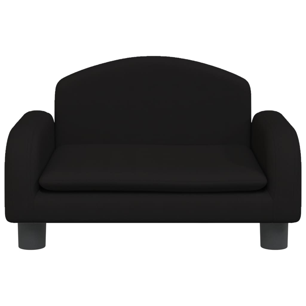 Cama Para Perros De Tela Negra 50x40x30 Cm / Vetonek_0
