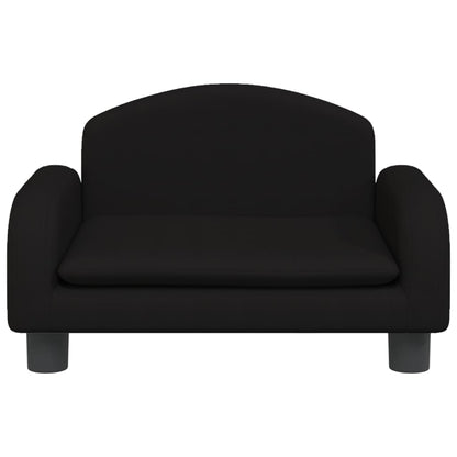 Cama Para Perros De Tela Negra 50x40x30 Cm / Vetonek_0