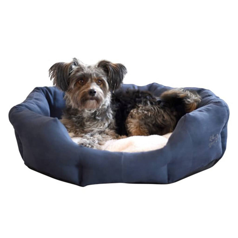 Kerbl Cama Para Perros Suave Angi Azul 64x57x14 Cm_1