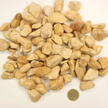 Canto Rodado Amarillo Saturno / Big Bag 1.000 Kg. / 6-12 Mm_0