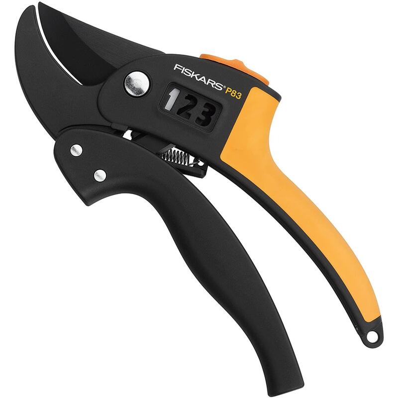 Fiskars Tijeras De Podar Con Yunque Para Madera Seca, Ø De Corte: 2,4 Cm, Longitud: 19 Cm P83 1000575_0