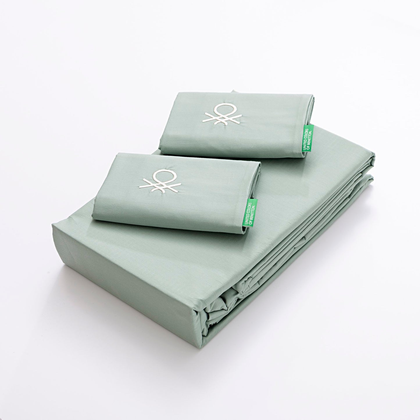 Set 4pzs Sabana King: Sabana Plana (270x280cm C/ Dobladillo Simple 5cm) + Sabana Bajera (200x200+40cm Flap) + 2 Funda De Almohada (50x85cm) 100% Algo_1