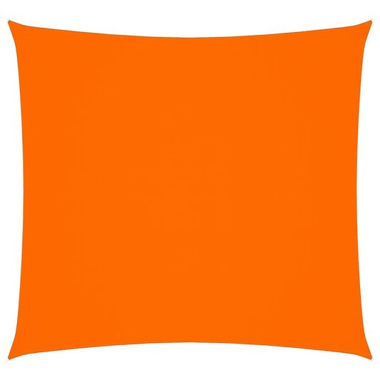 Toldo De Vela Cuadrado Tela Oxford Naranja 5x5 M_0