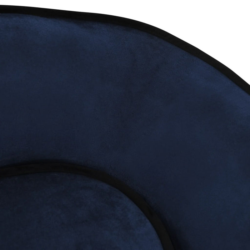 Vidaxl Sofá Para Perros Felpa Azul 67x47x36 Cm_5