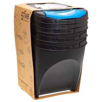 Papelera X 3 Plástico 20 L Clasificación_4