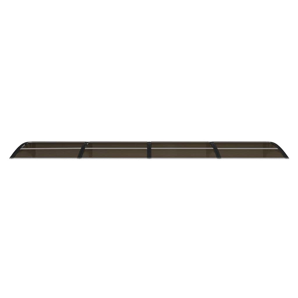 Marquesina De Puerta Policarbonato Negro 350x75 Cm_2