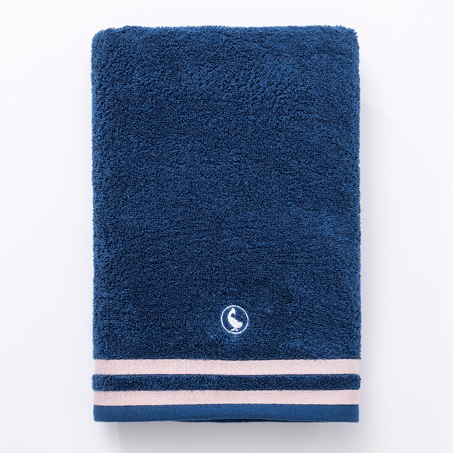 Toalla De Ducha En Azul Marino 70x140 100% Algodón 500gsm El Ganso