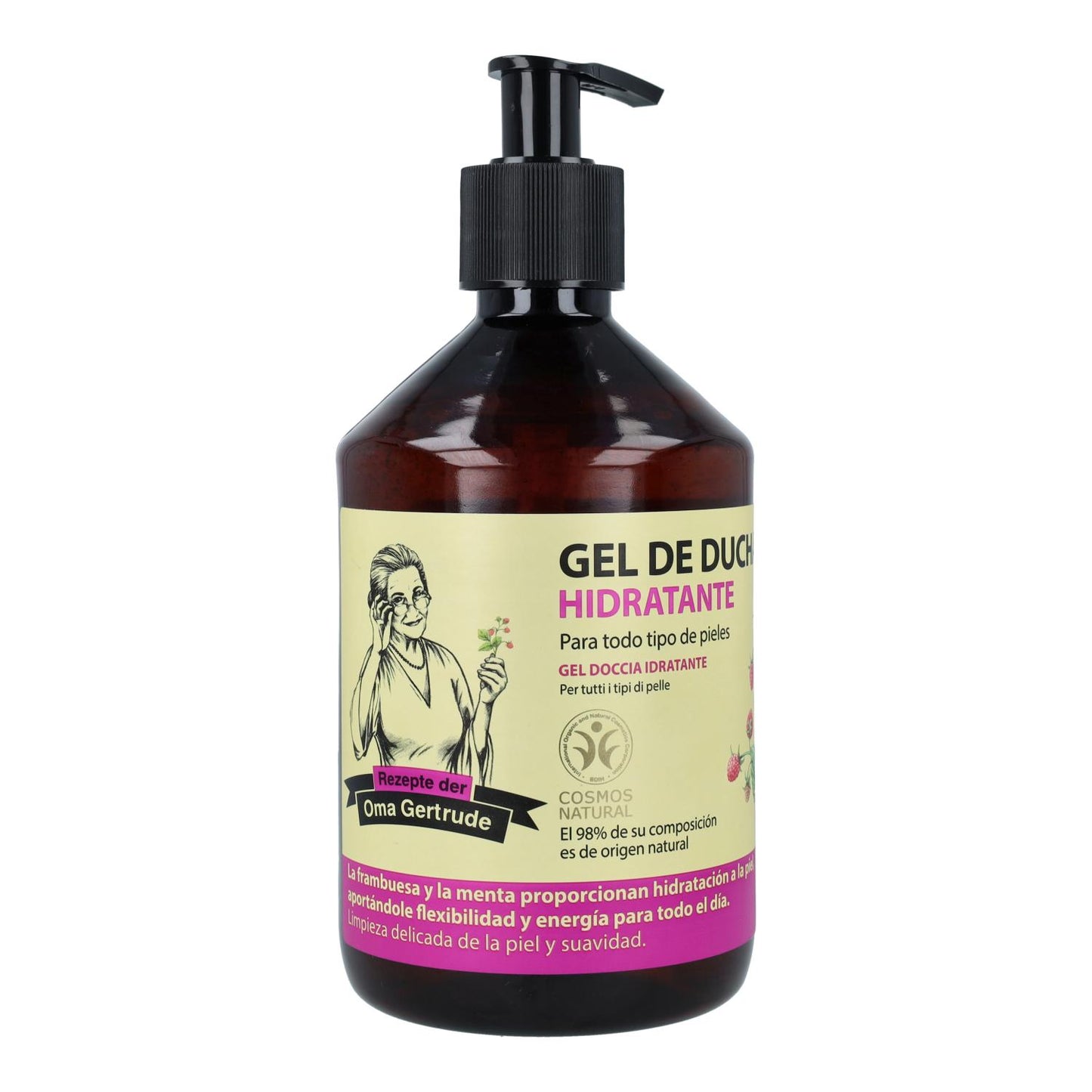 Gel ducha hidratante todo tipo de pieles Oma Gertrude 500 ml