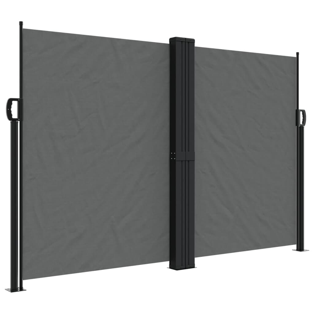 Vidaxl Toldo Lateral Retráctil Gris Antracita 160x1000 Cm_0