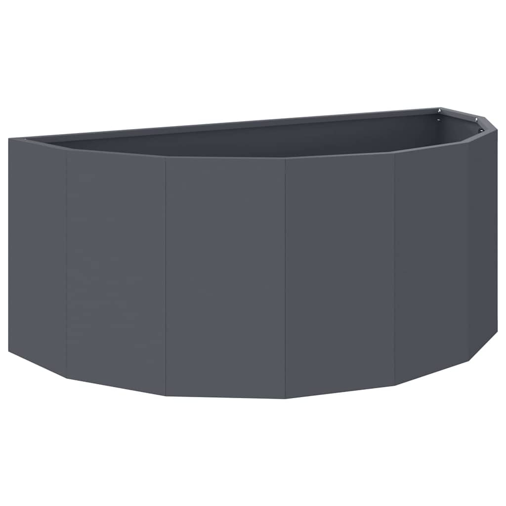 Jardinera Antracita 90 X 45 X 35 Cm Acero_0
