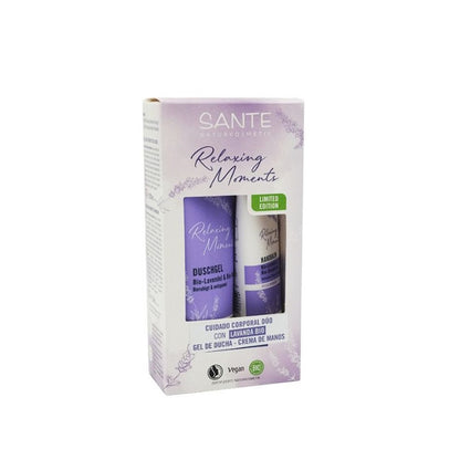 Caja regalo Cuidado Corporal Relaxing moments lavanda