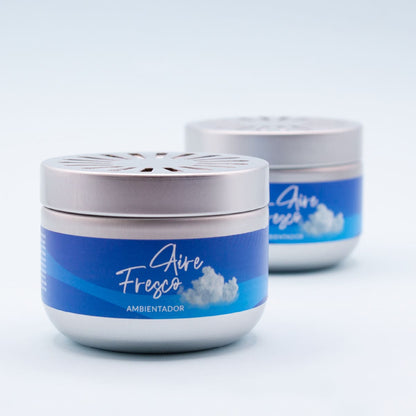 Ambientador de Armario Aire Fresco en Tarro de Aluminio SYS Aromas 30 g | Fresco y Mediterráneo | Neutraliza Olores_2