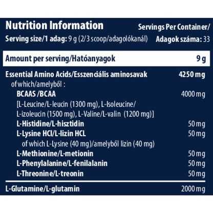 Eaa + Glutamine 300 Gr Cereza - Lima_1