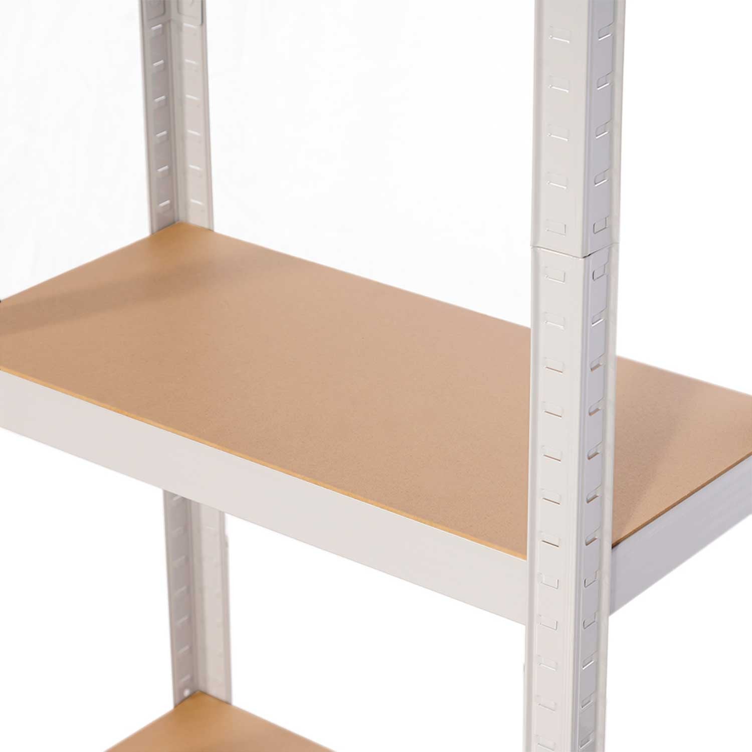 Pack 2 Estanterías Metálicas Con 4 Baldas Ajustables 148x60x30cm 240kg O91_2