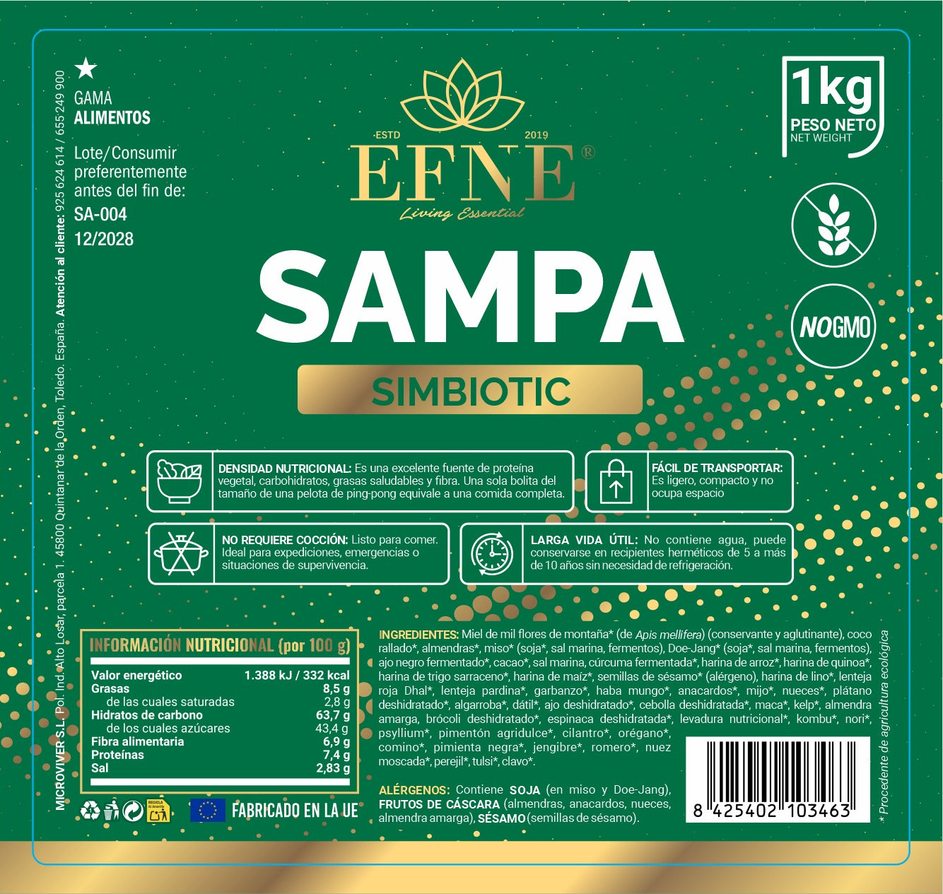 Nutrición Consciente Y Fermentación Viva En Un Solo Envase. El Simbiotic Sampa Es Una Mezcla Integral Y Ecológica De Cer_4